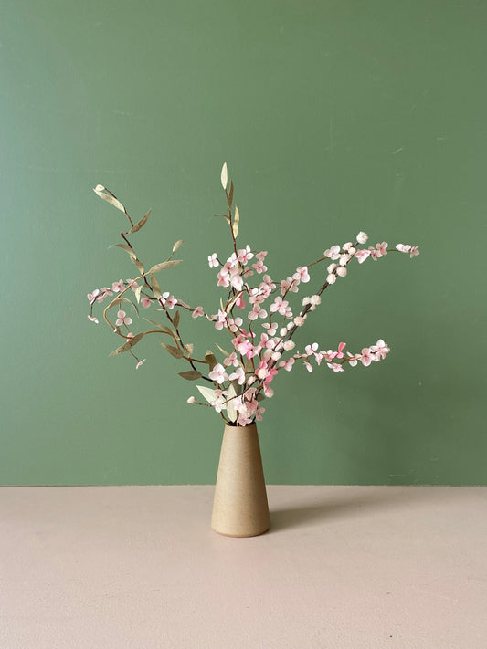 Ikebana Inspired Dried Floral Arrangement